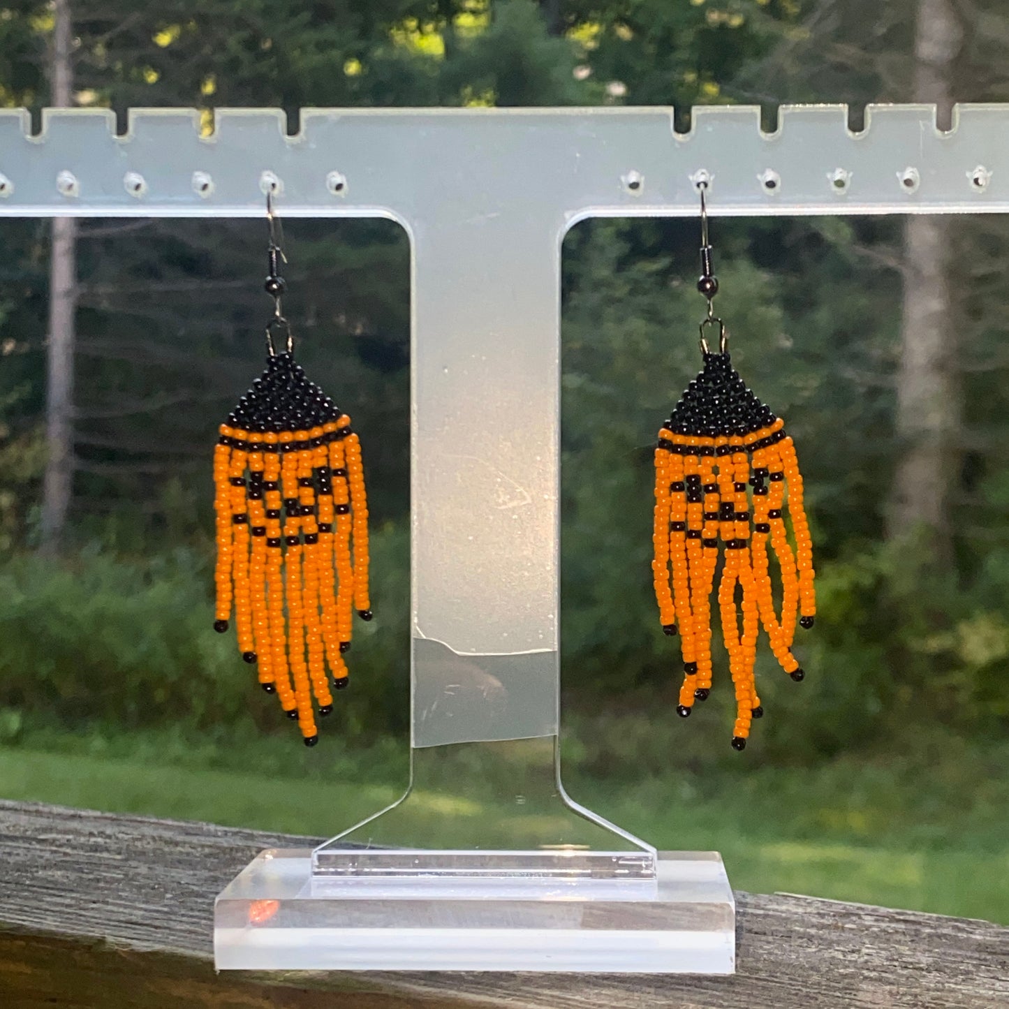 Halloween Jack-o’-lantern Earrings