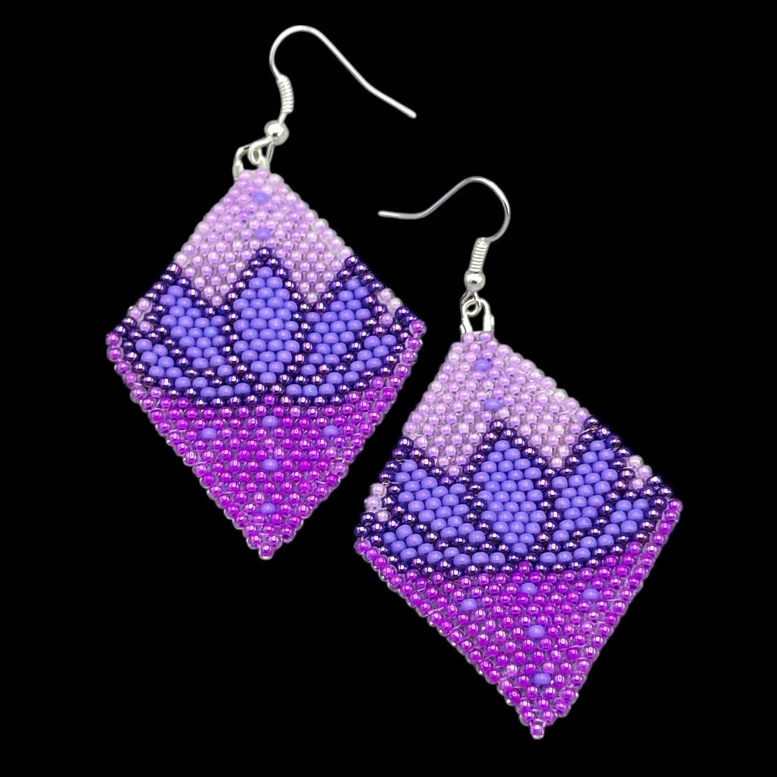 Lotus Seed Bead Earrings