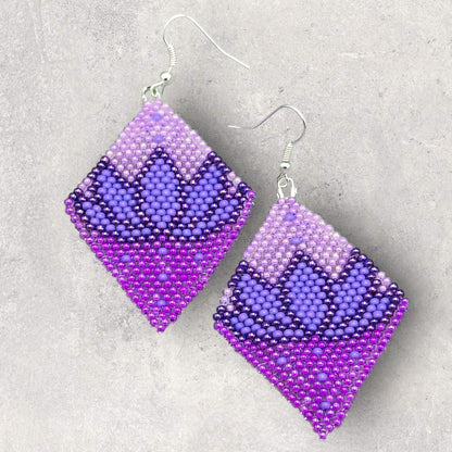 Lotus Seed Bead Earrings