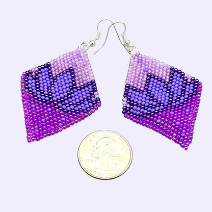 Lotus Seed Bead Earrings
