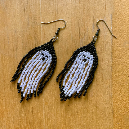 Ghost Fringe Earrings