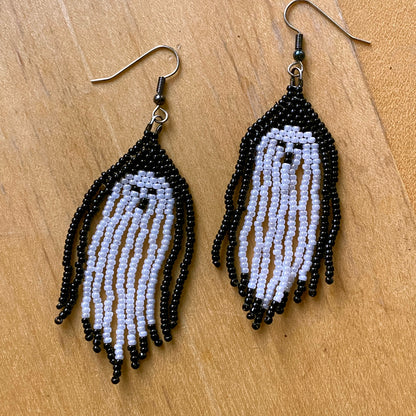 Ghost Fringe Earrings