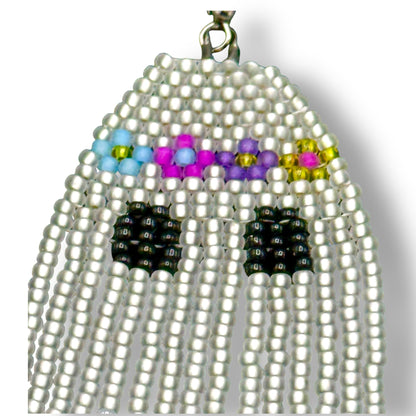 Hippie Ghost Fringe Earrings