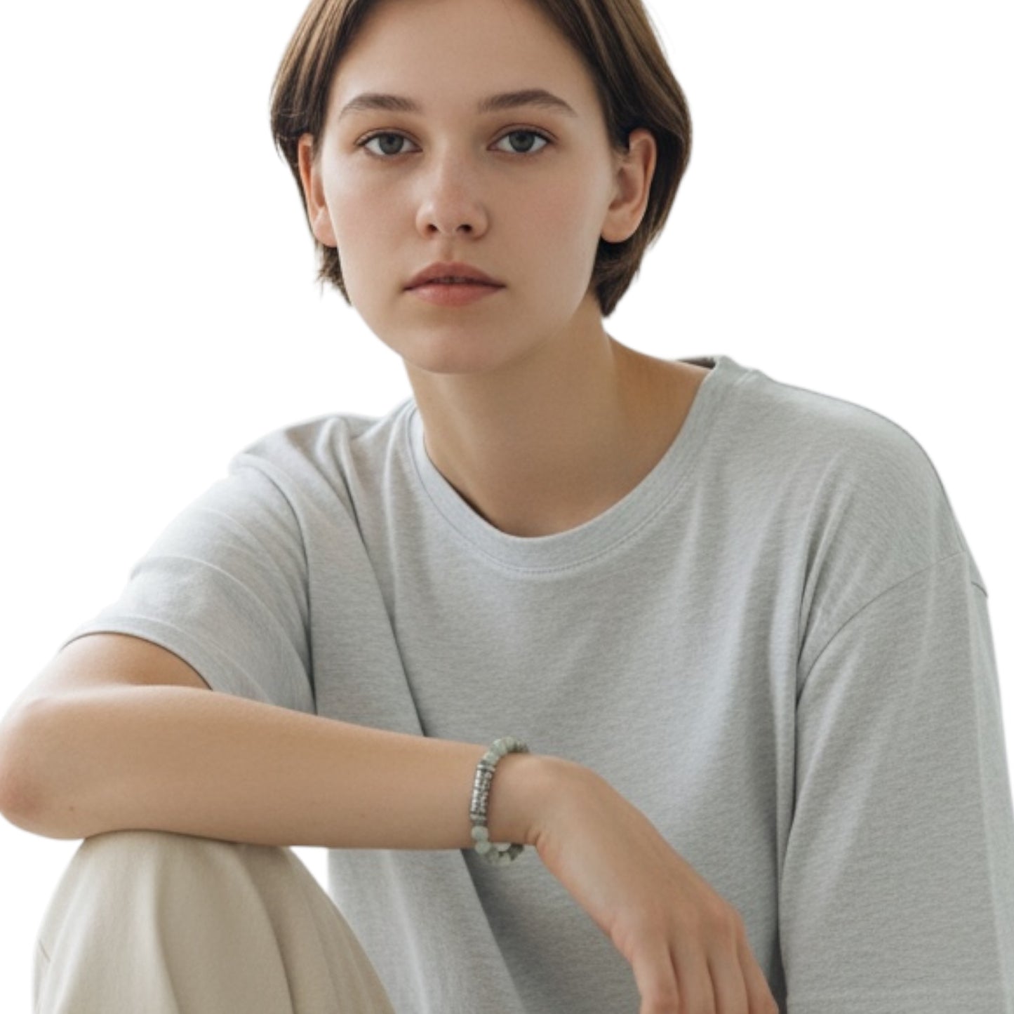 Labradorite Evil Eye Bracelet