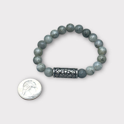 Labradorite Evil Eye Bracelet