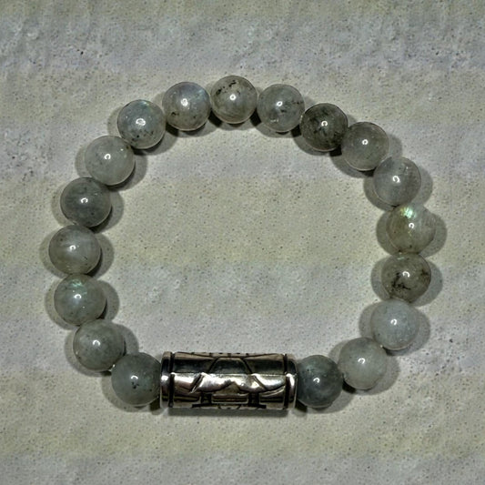 Labradorite Evil Eye Bracelet