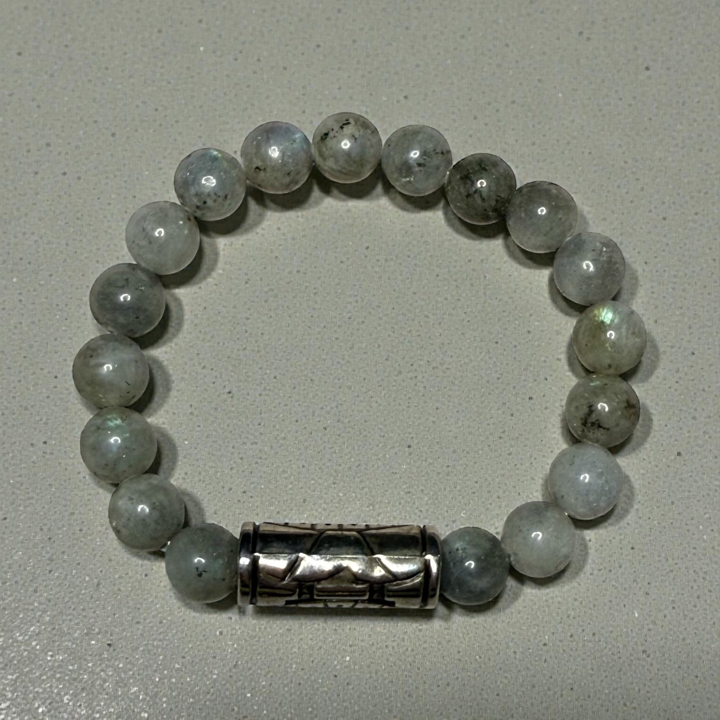 Labradorite Evil Eye Bracelet