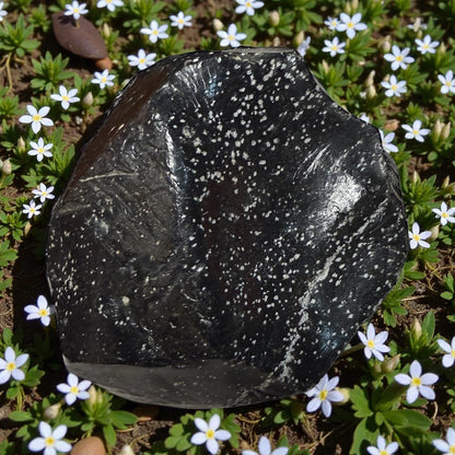 Raw Snowflake Obsidian