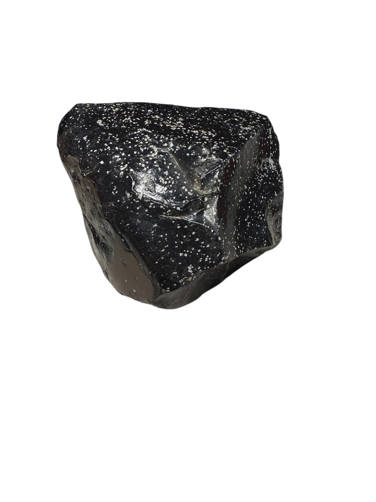 Raw Snowflake Obsidian