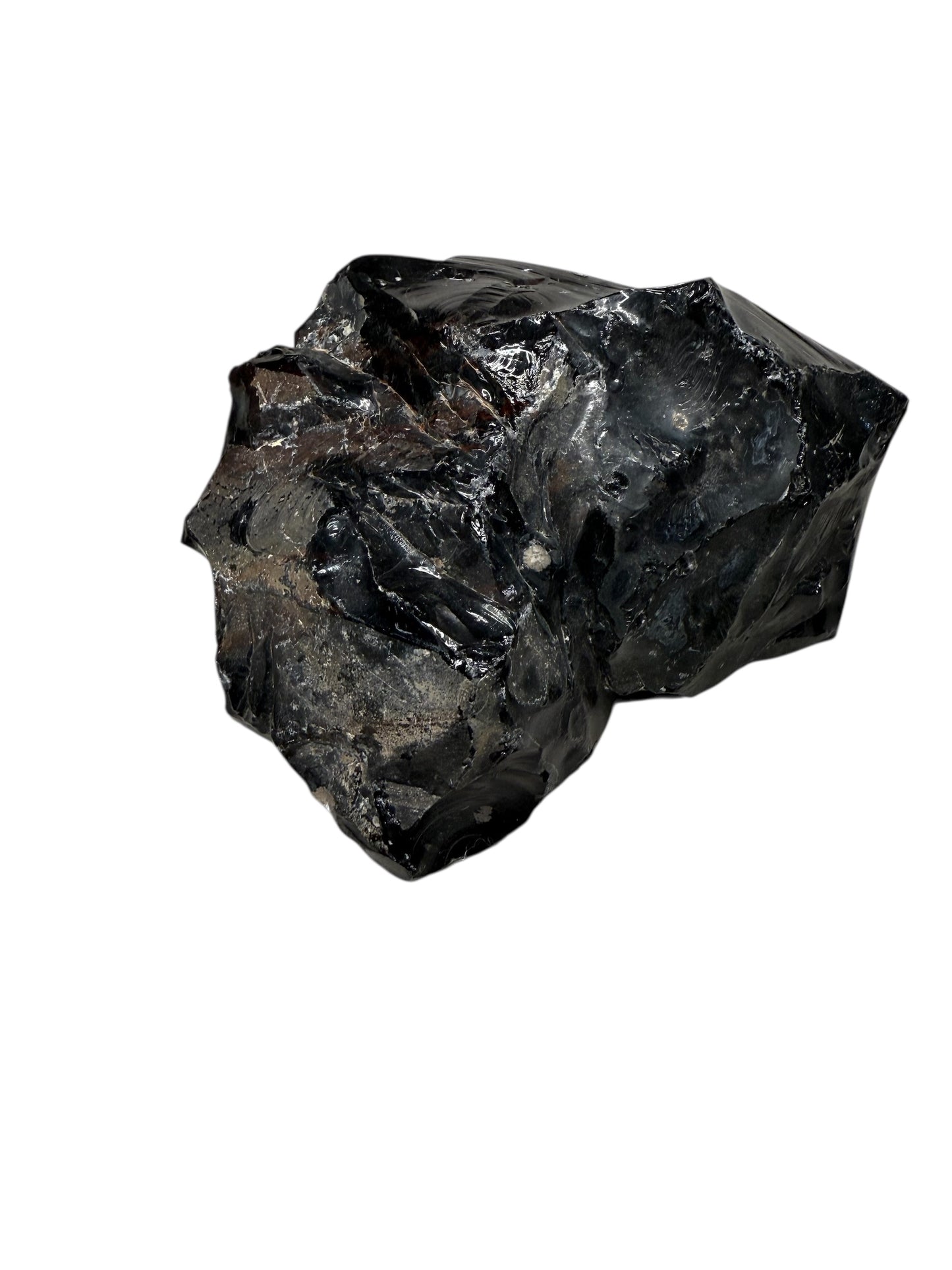 Raw Snowflake Obsidian