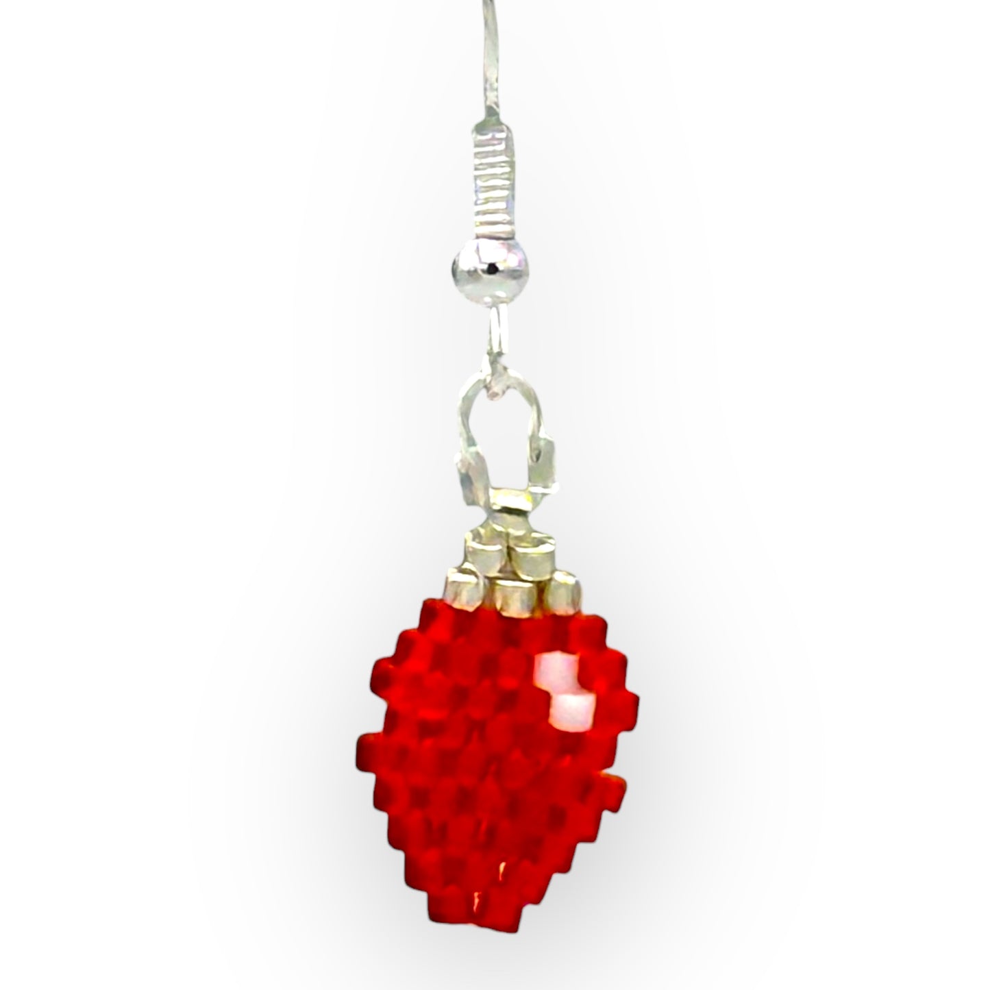 Red Christmas Lights Earrings