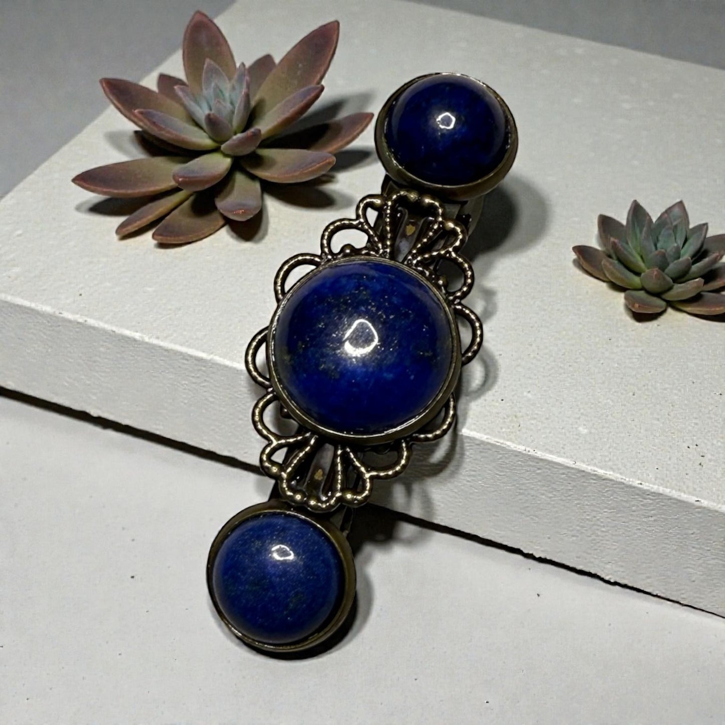 Lapis Lazuli French Barrette