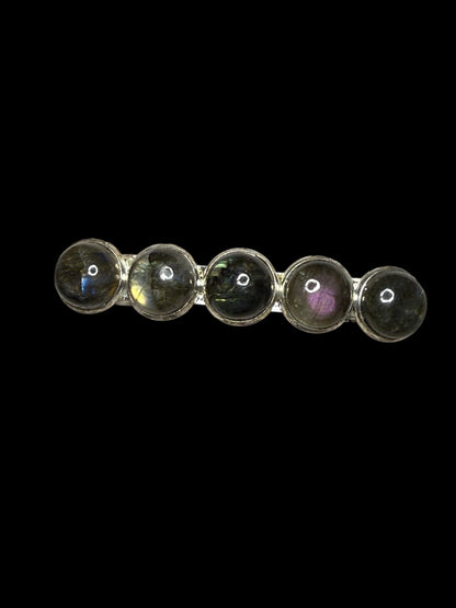 Labradorite French Barrette