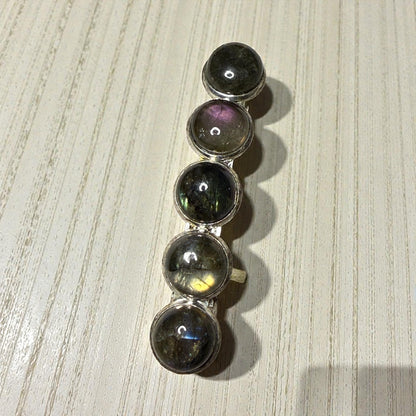 Labradorite French Barrette