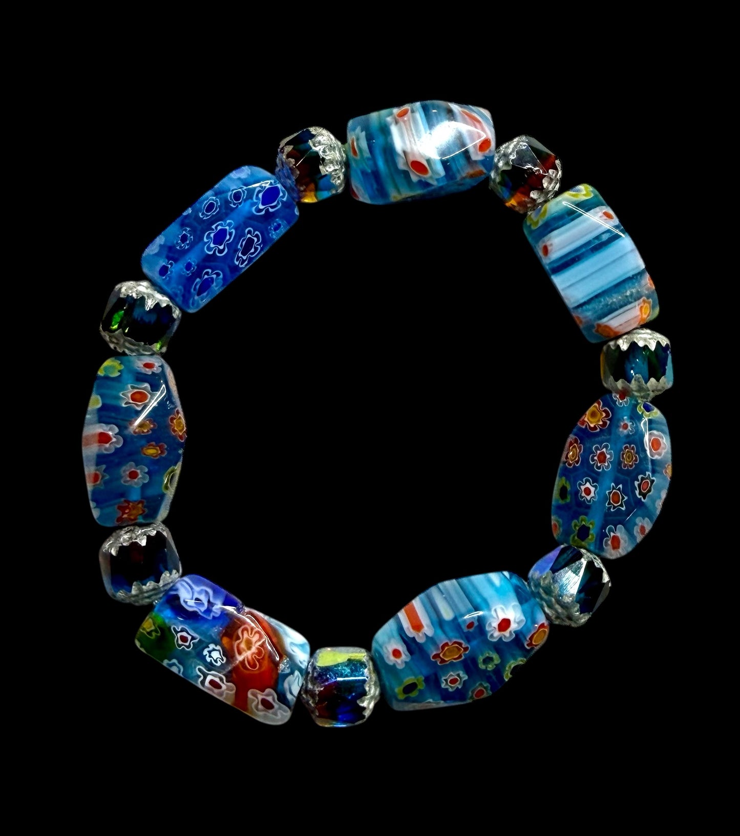 Millefiori Glass Bracelet
