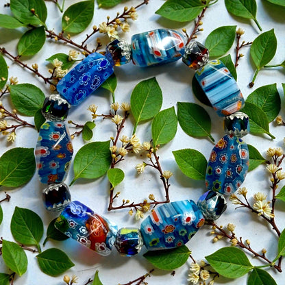 Millefiori Glass Bracelet