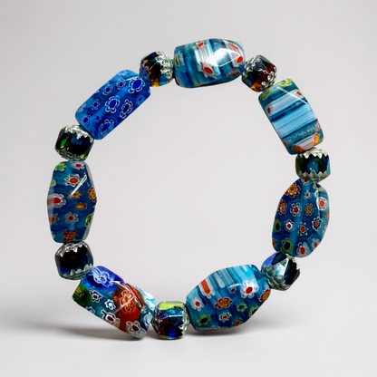 Millefiori Glass Bracelet