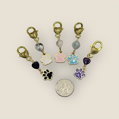Gemstone Pet collar Charms