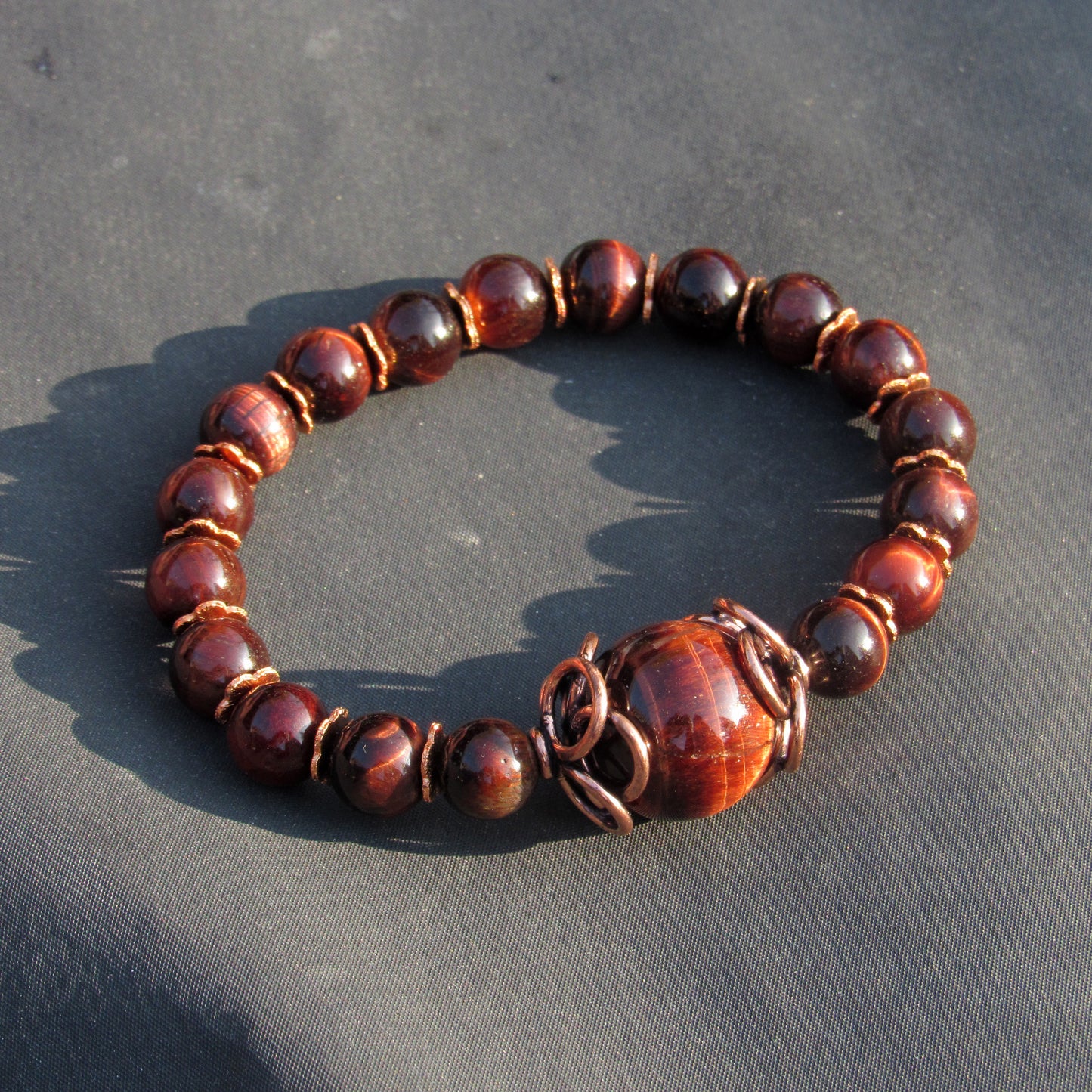 Genuine Copper and Gemstone Bracelet Collection