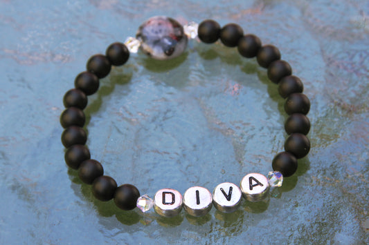 Women's "DIVA" Gemstone Bracelet