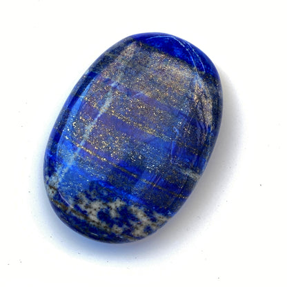 Lapis Lazuli  gemstone Galaxy healing energy Palm Stones