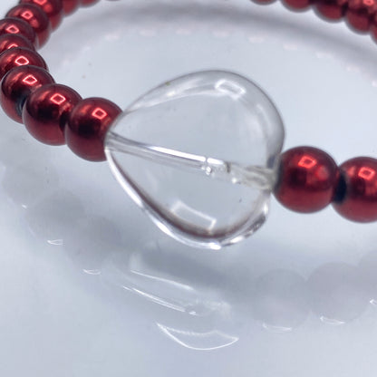 Hematite Gemstone Holiday Stretch Bracelets