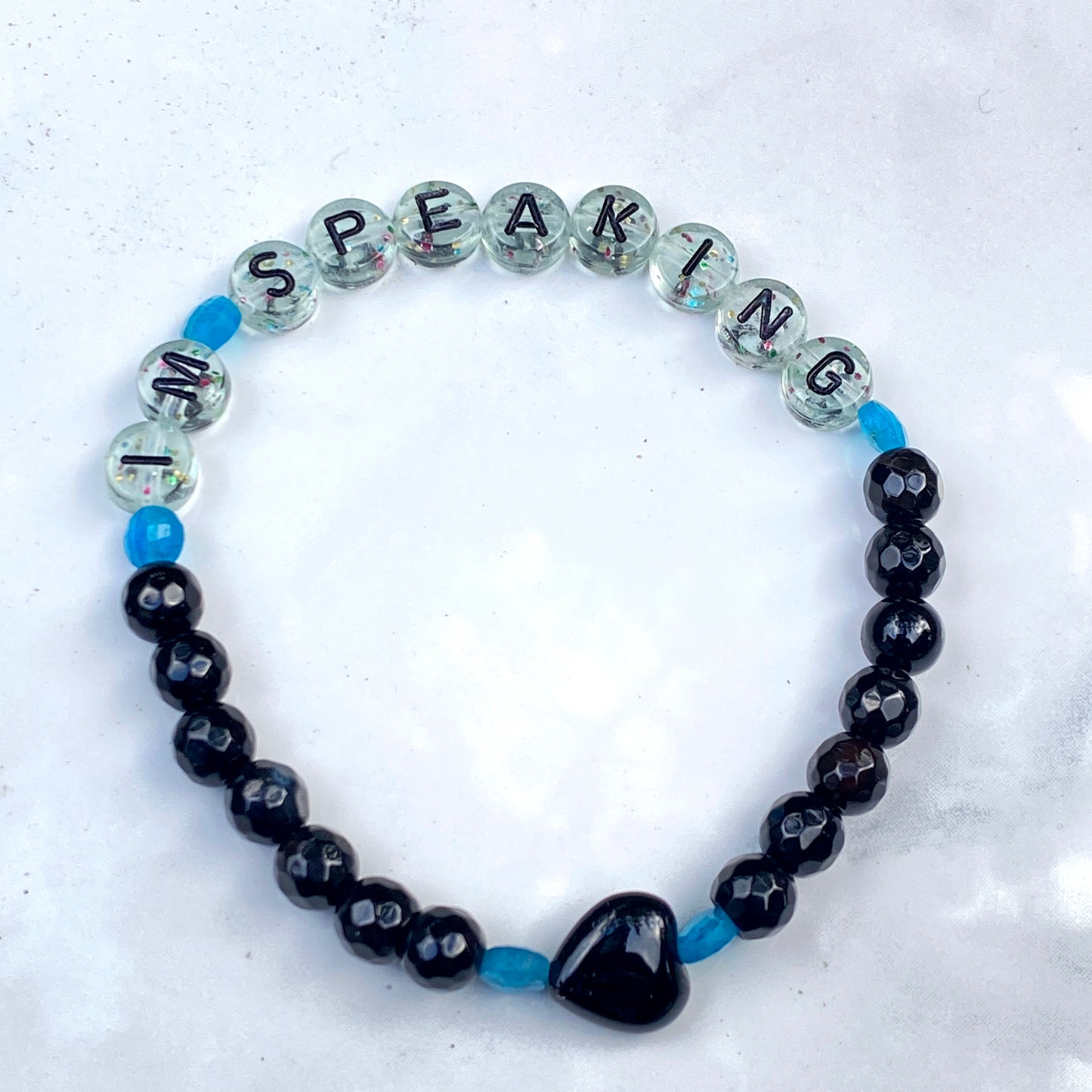 Women's "I'M SPEAKING" Gemstone Bracelets