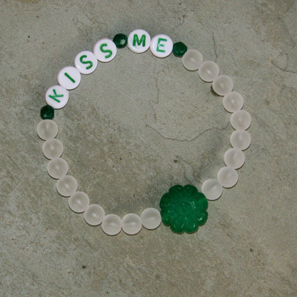 Irish gemstone Phrase Bracelets