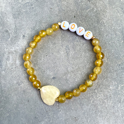Women's Gemstone LOVE bracelets