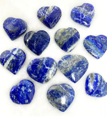 Natural Lapis Lazuli Mini Heart