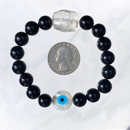 Evil Eye gemstone Protection Bracelet