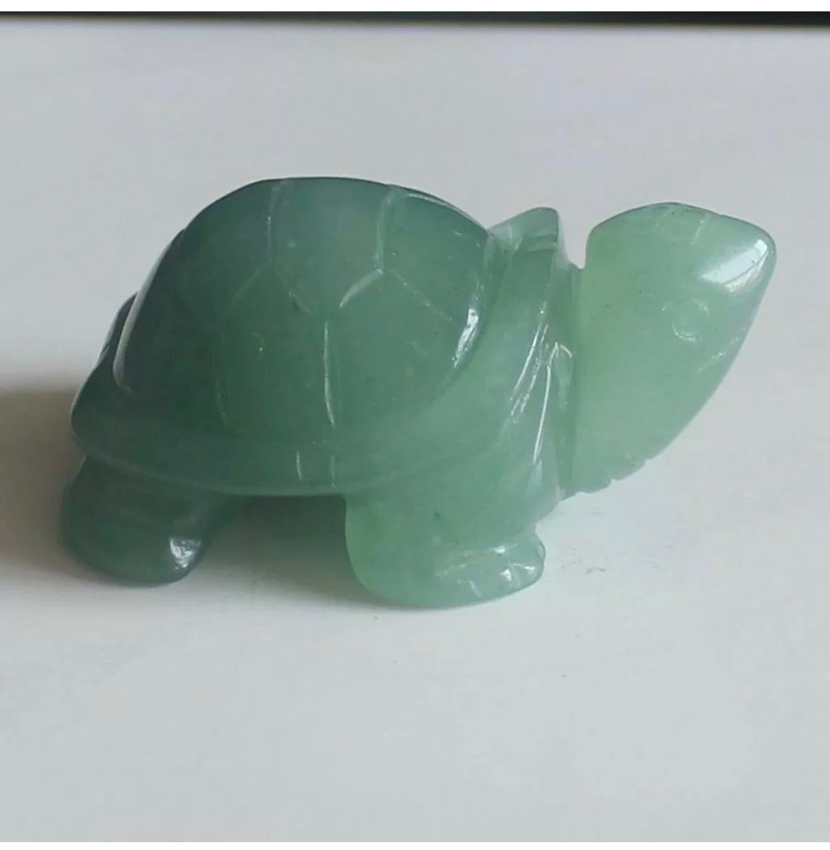 Natural Green aventurine  turtle figurine