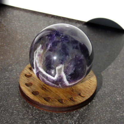 Natural Amethyst gemstone Sphere