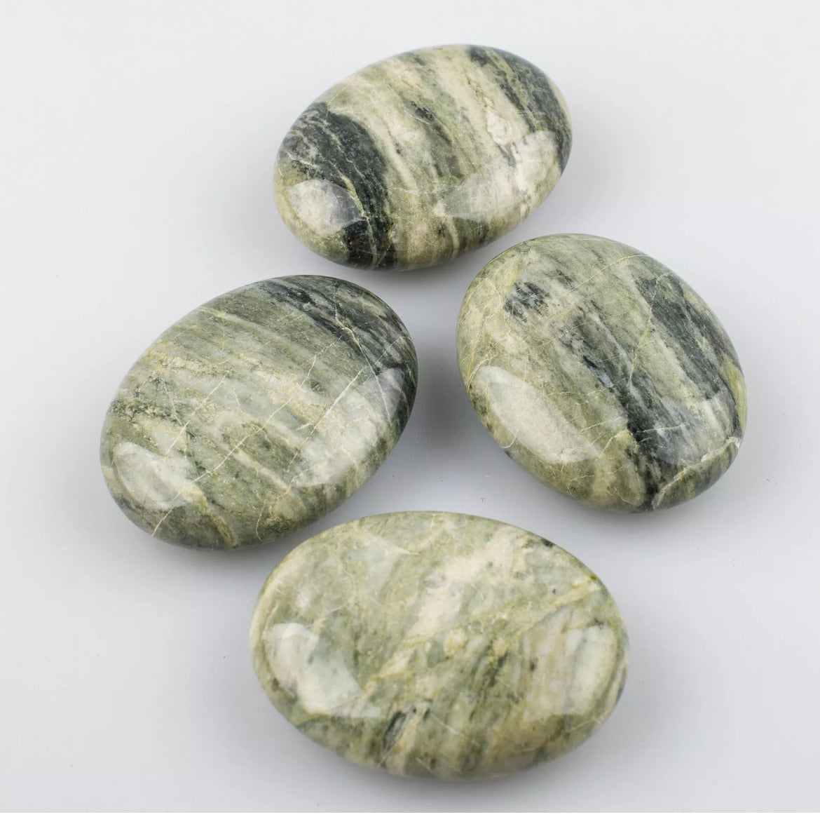 Silver Leaf Jasper Polished Tumbled Gemstone - Single Stone – Crystal  Gemstone Shop