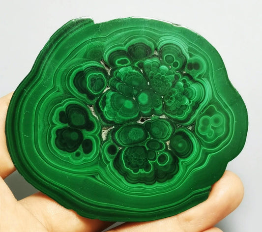 Natural Malachite Free Form semiprecious crystal gemstone reiki healing decor