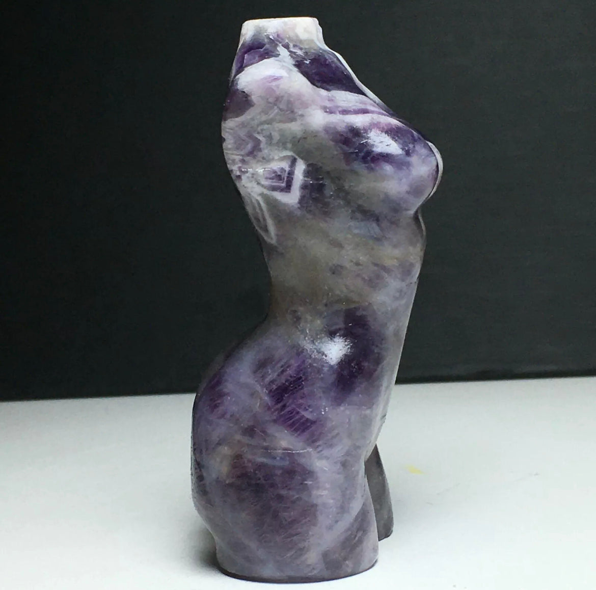 Natural Amethyst Female Nude  Figurine