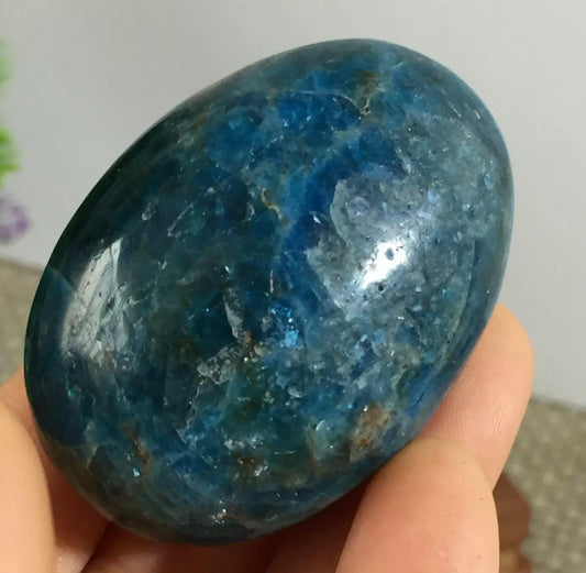 Blue Green Apatite Crystal Stone Natural Rough Mineral Specimen