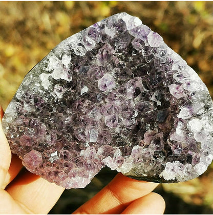 Uruguayan Amethyst gemstone Geode Clusters