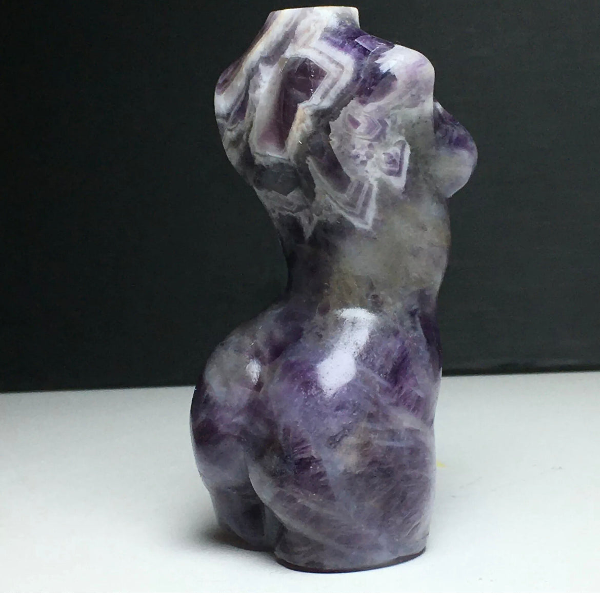 Natural Amethyst Female Nude  Figurine