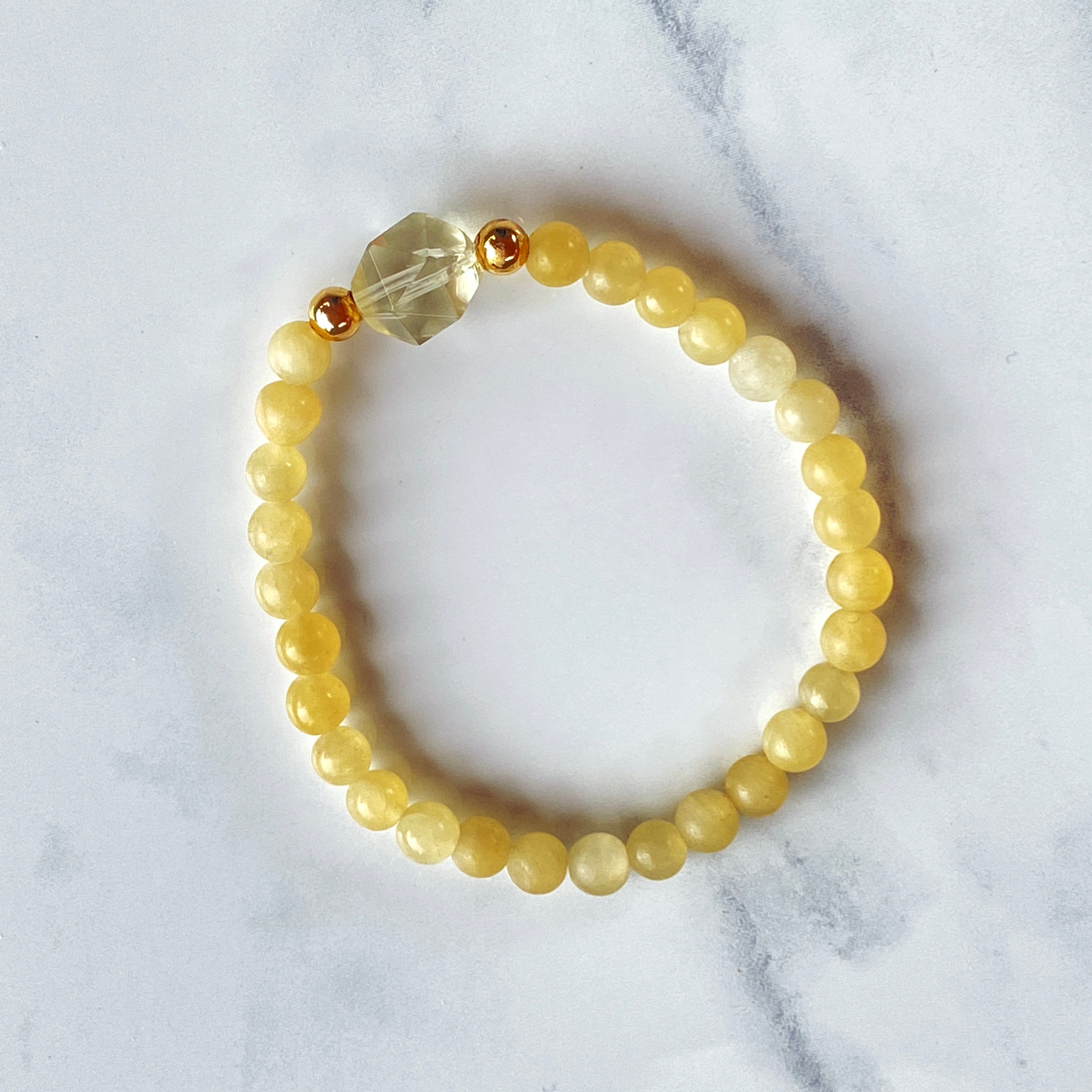 Yellow hot sale topaz bracelet