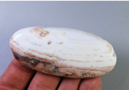 Natural Ocean Jasper Gemstone Palm Stone