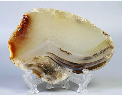 Agate Slice with Stand