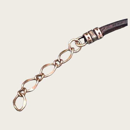 Mookaite Leather Bracelet