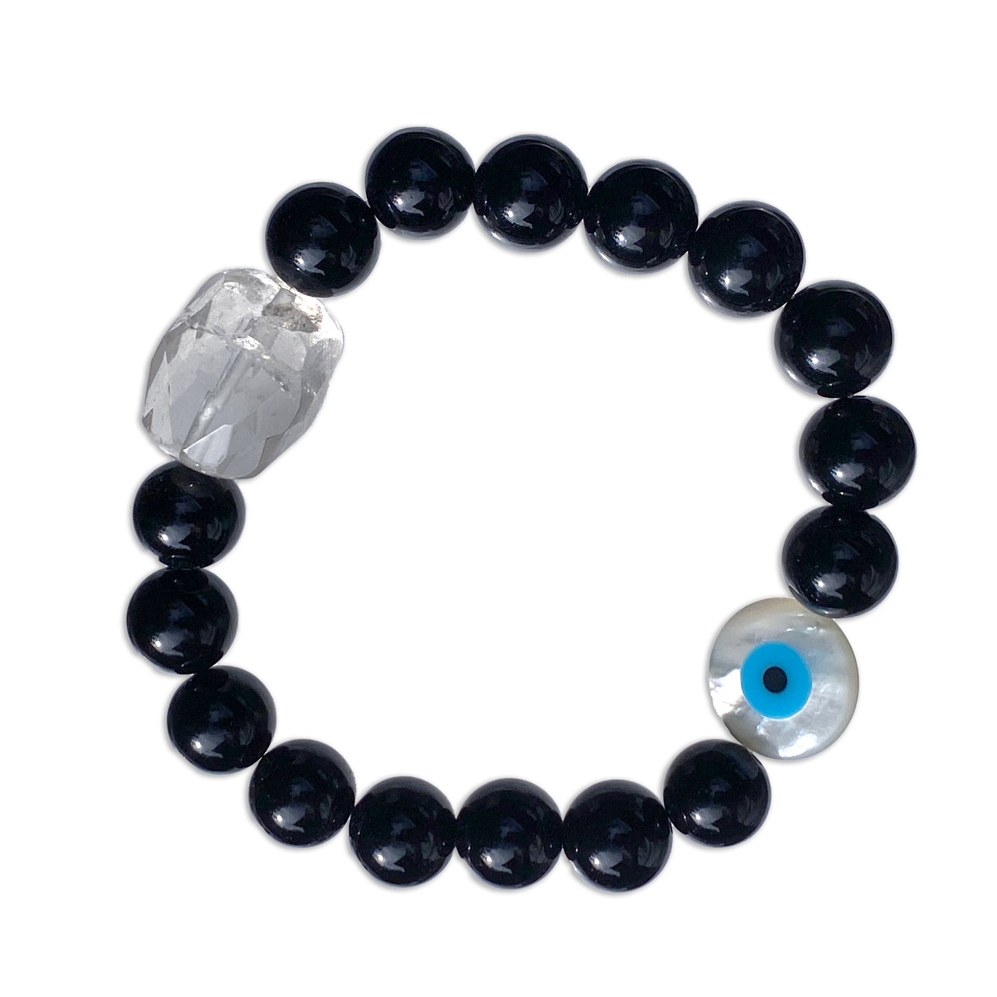 Evil Eye gemstone Protection Bracelet