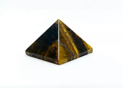 Natural Tiger Eye Crystal Pyramid