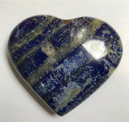 Natural Blue Lapis Lazuli Hearts 4 inch 427gr
