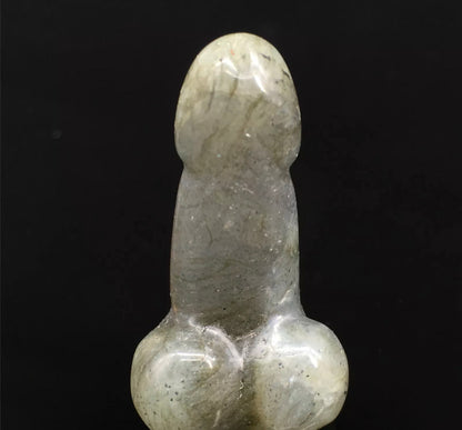 Natural Labradorite Crystal Penis
