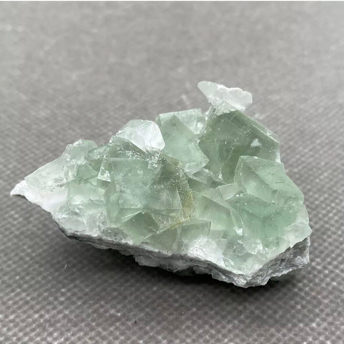 High quality White calcite Fluorite gemstone mineral Specimen