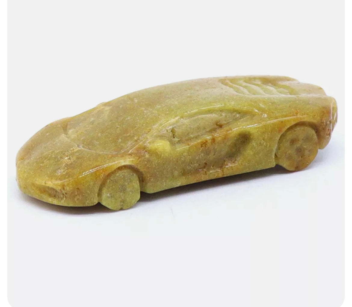 Yellow Agate Sports Car Lamborghini