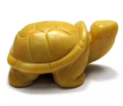 Natural Yellow Jasper Turtle